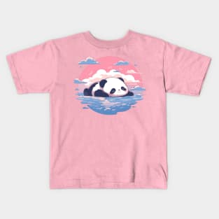 The Most Adorable Kawaii Panda Baby Kids T-Shirt